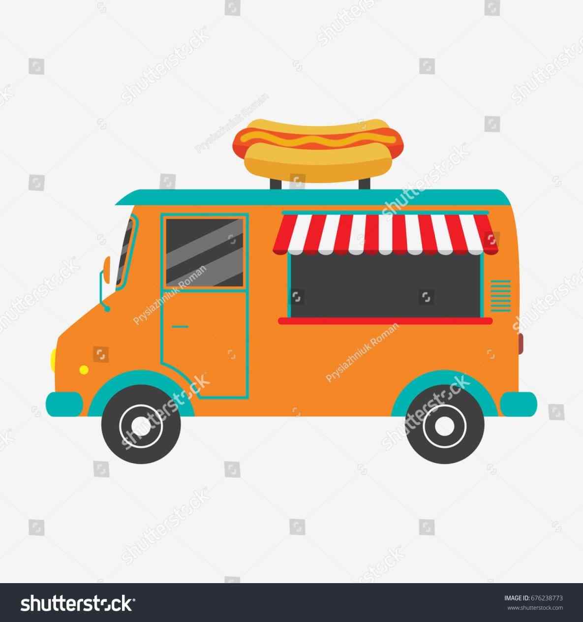 1185x1264 The Images Collection Of Fast Food Stock Vector Shutterstock Van