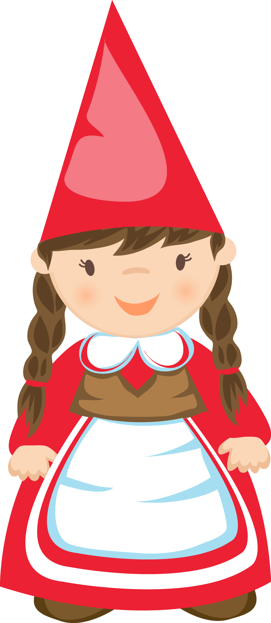 915x2100 Girl Gnome