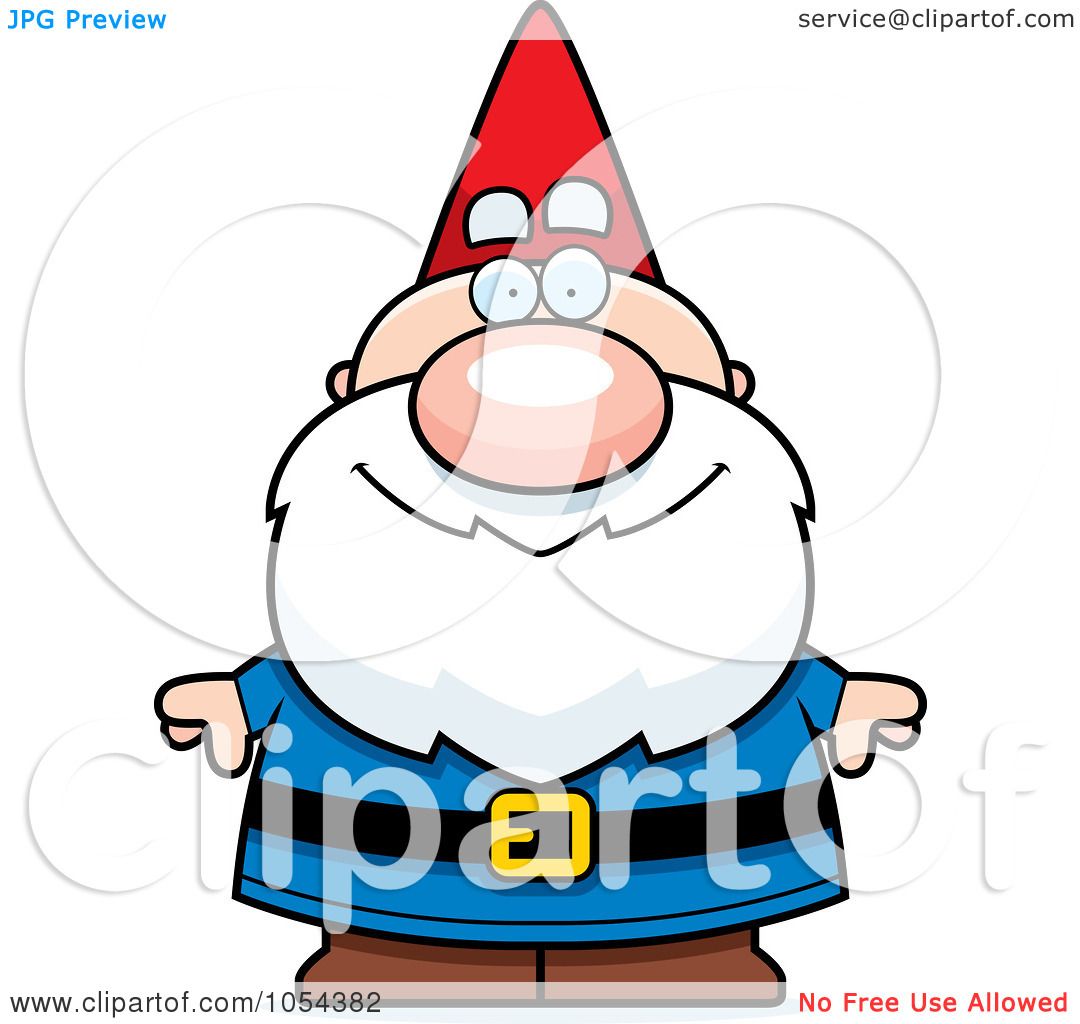 1080x1024 Royalty Free Vector Clip Art Illustration Of A Gnome By Cory