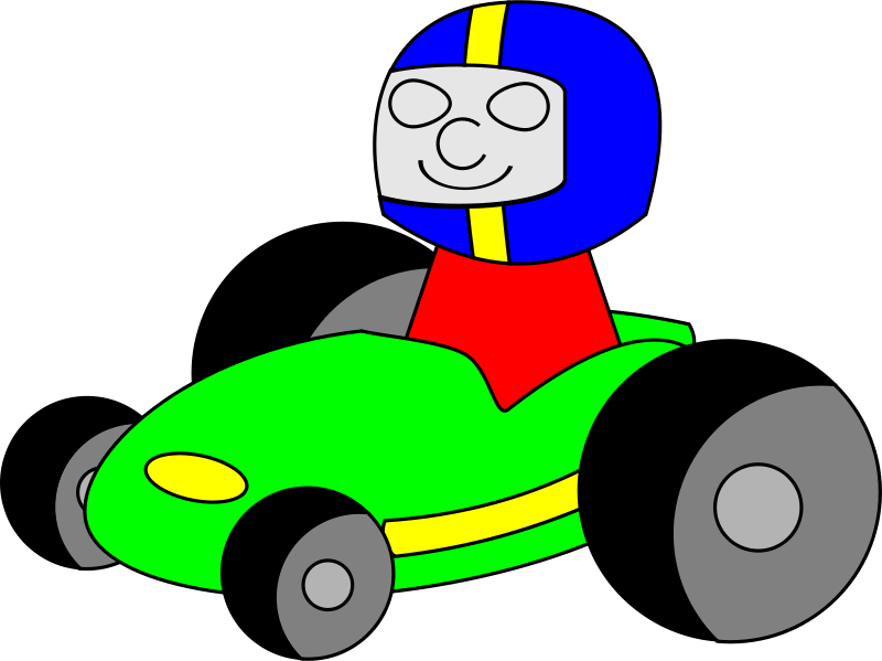 800x599 Free Clipart Gokart Tombrough