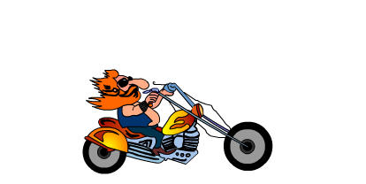 414x208 Moving Clipart Motorcycle