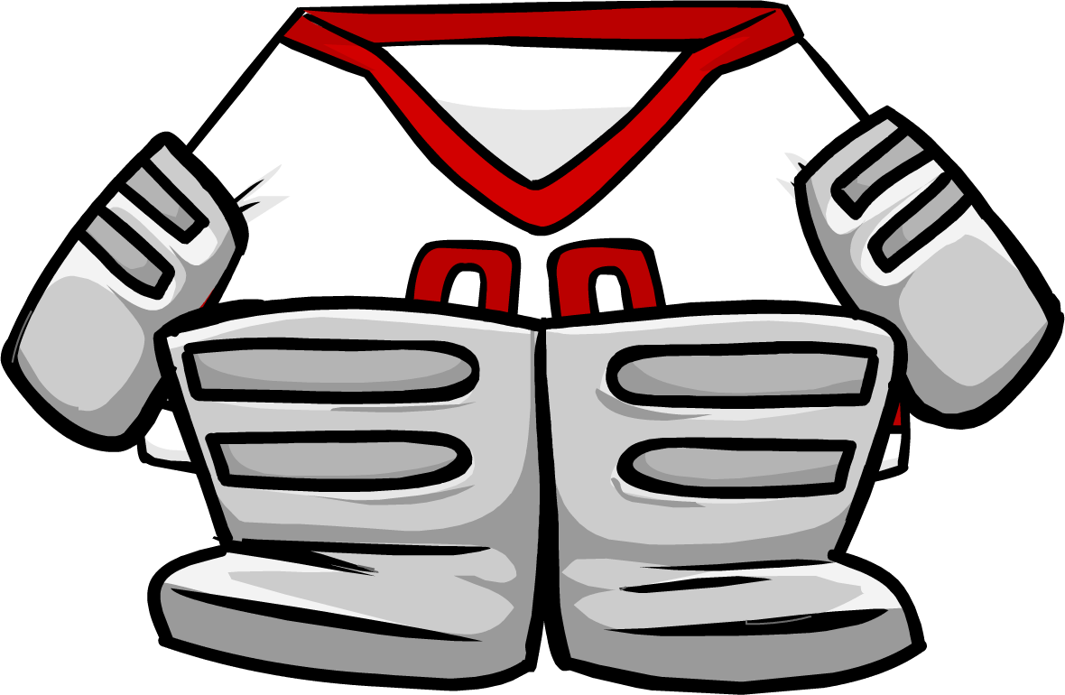 1180x770 Red Away Goalie Gear Club Penguin Wiki Fandom Powered By Wikia