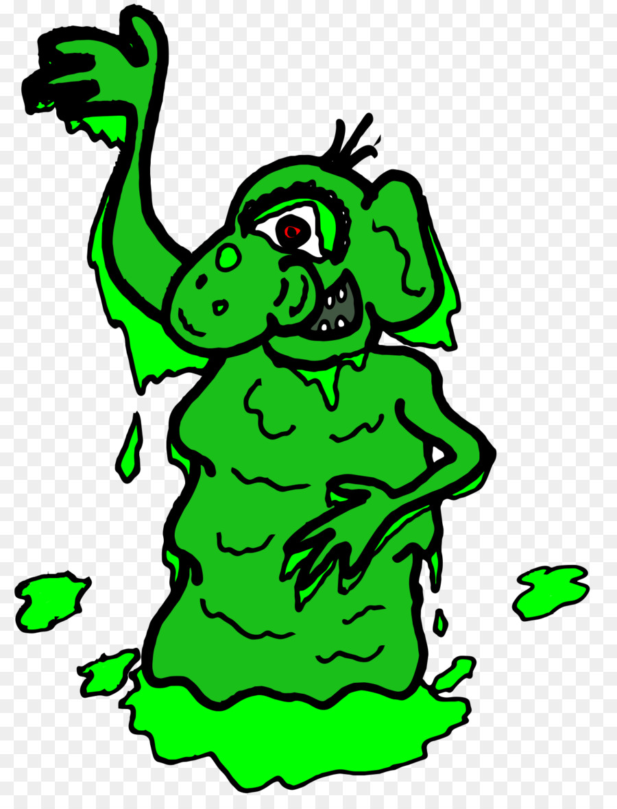 900x1180 Green Goblin Mucus Clip Art