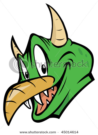 340x470 Picture Of A Cartoon Monster Or Goblin