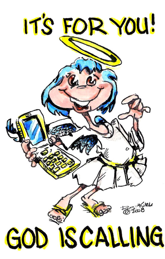 551x864 God Calling Clipart