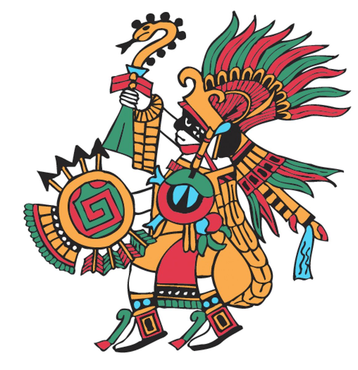1161x1200 Huitzilopochtli Hummingbird Of The South (God Of War