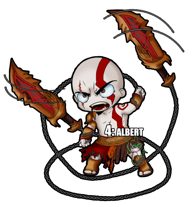 800x851 Kratos Chibi By Cmvm