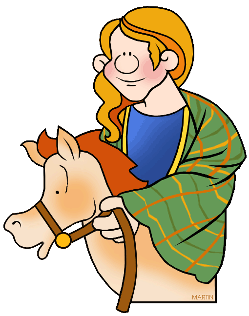 510x648 Celts Clip Art By Phillip Martin, Celtic Goddess Epona