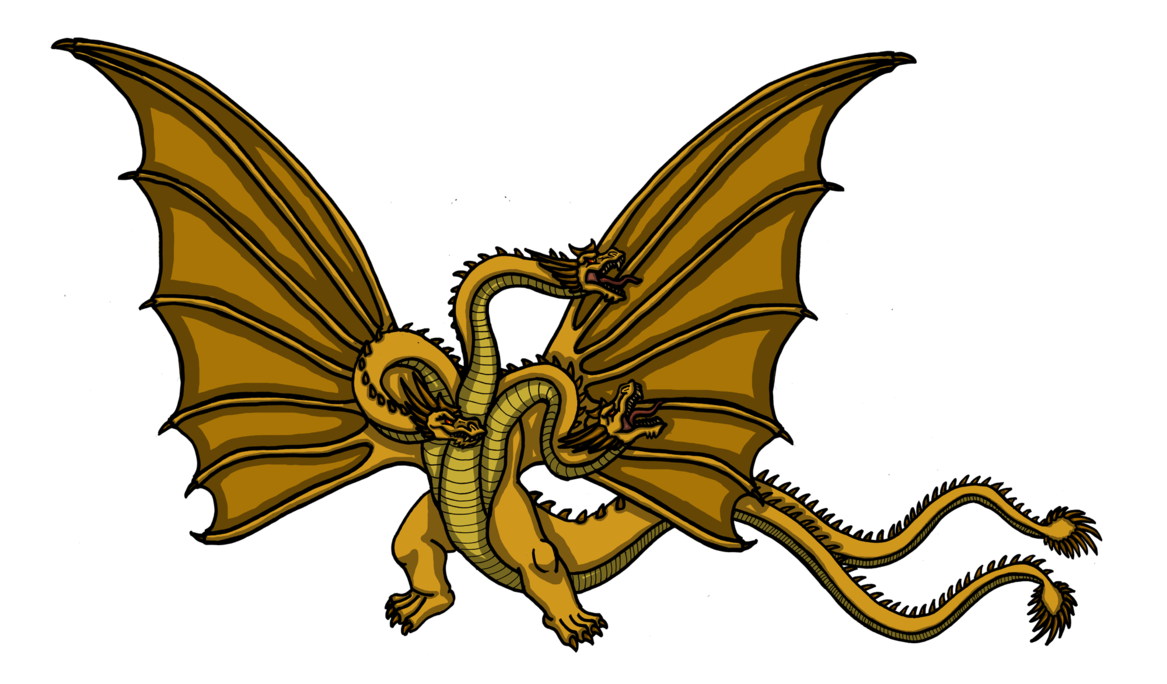 1167x684 Ichf King Ghidorah By Tyrantisterror