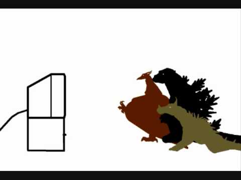 480x360 What Happens When Destoroyah Pranks Godzilla