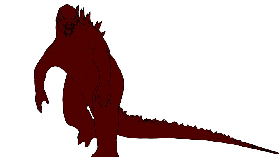 960x540 Blender Cgi Red Godzilla Vs Blue Muto