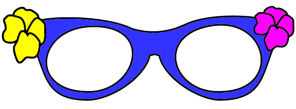 596x220 Eyeglasses Clip Art