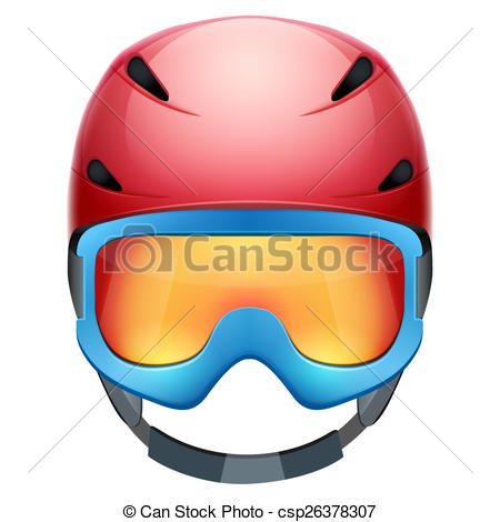 450x470 Snowboarding Goggles Clipart