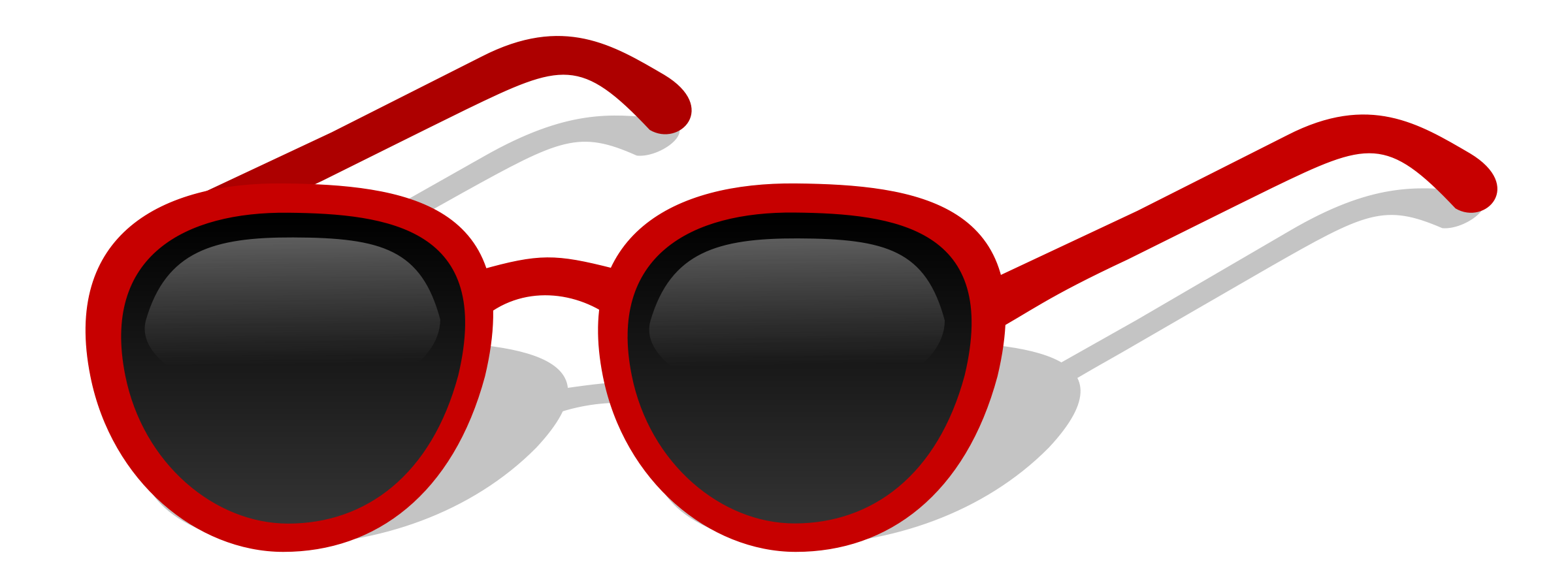 2400x876 Clip Art Sunglasses