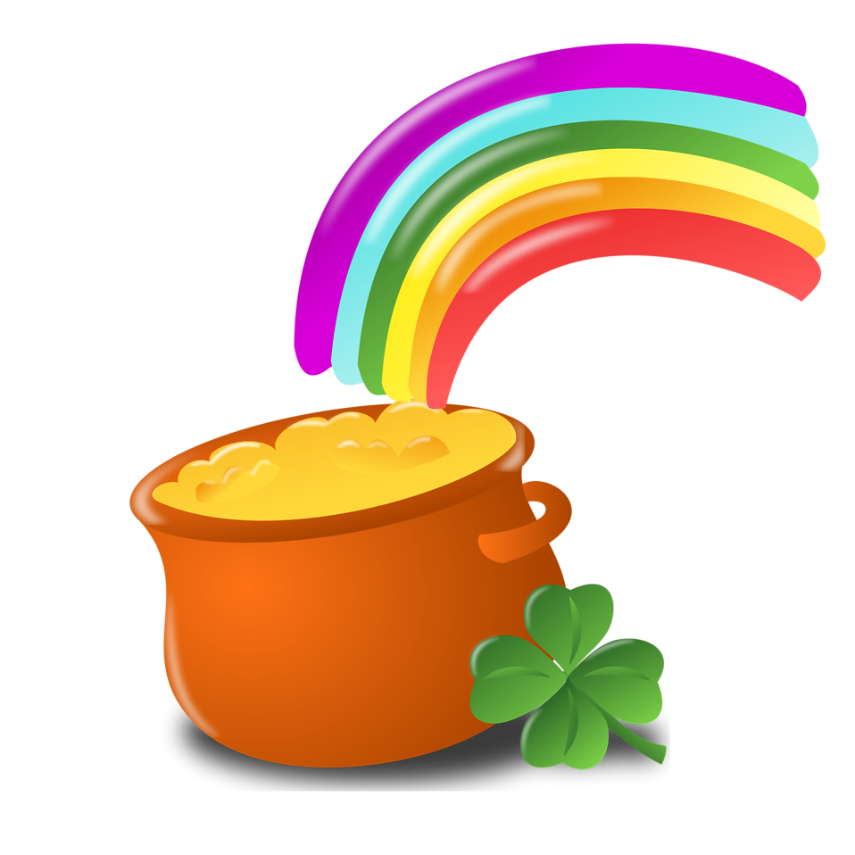 958x958 Pot Of Gold Clipart Free Download Clip Art