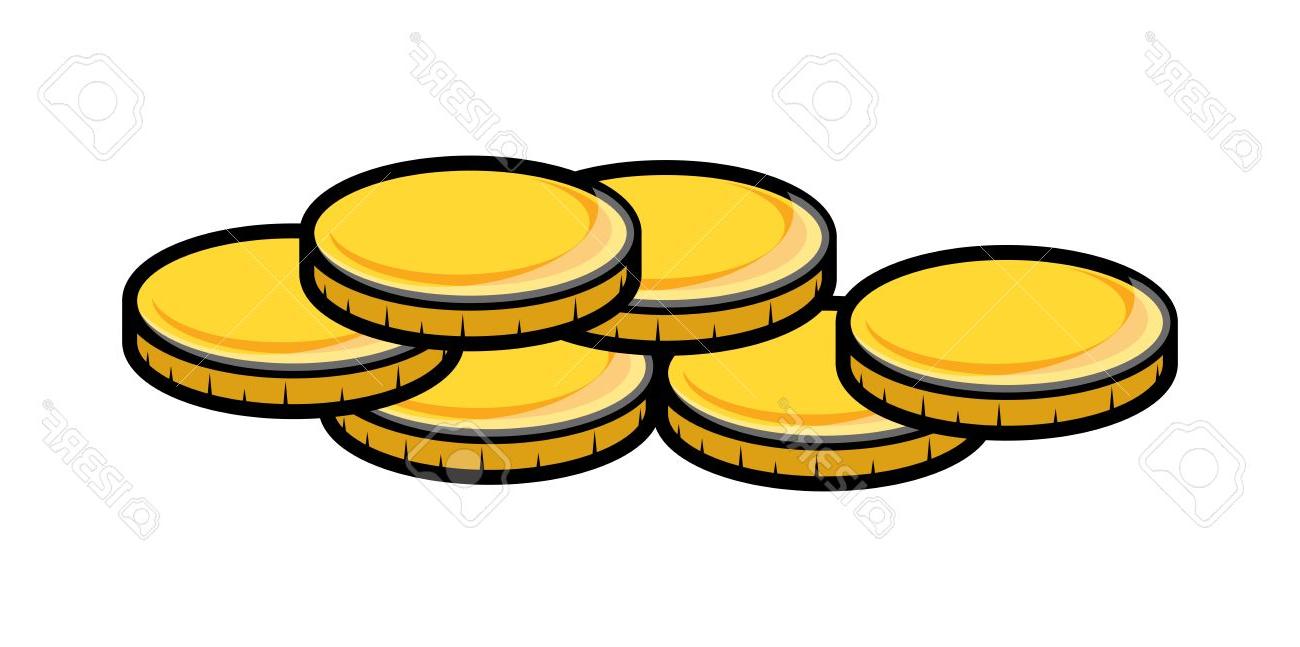 1300x647 Top 10 Cartoon Gold Coins Clipart Vector Illustration File Free