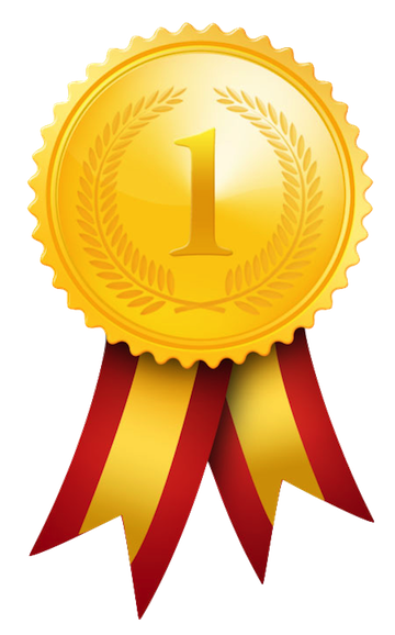 360x578 1st Place Medal Clipart