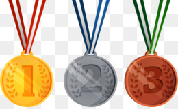 260x160 Gold Medal Trophy Award Clip Art