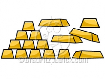 350x263 Cartoon Gold Clipart Picture Royalty Free Gold Clip Art Licensing.