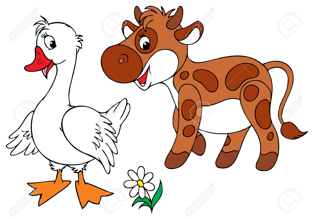 1300x915 Goose Clipart