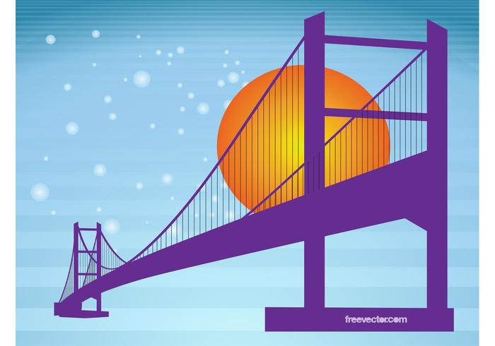 700x490 Golden Gate Bridge Free Vector Art
