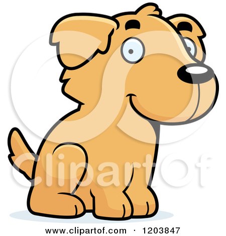 450x470 Royalty Free (Rf) Golden Retriever Clipart, Illustrations, Vector