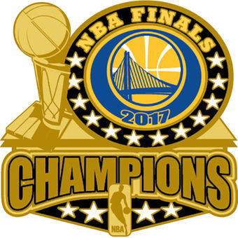 340x340 Golden State Warriors 2017 Nba Champions Pin
