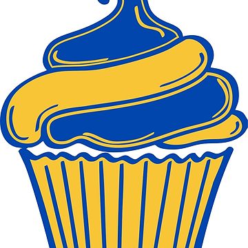 360x360 Golden State Warriors Cupcake Unisex T Shirt By Fritala Redbubble