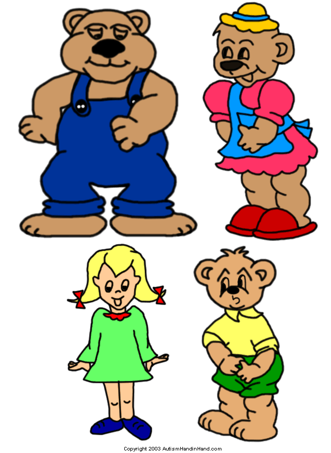 650x891 Goldilocks And Three Bears (1 Of 3) To Print Visit Httpwww