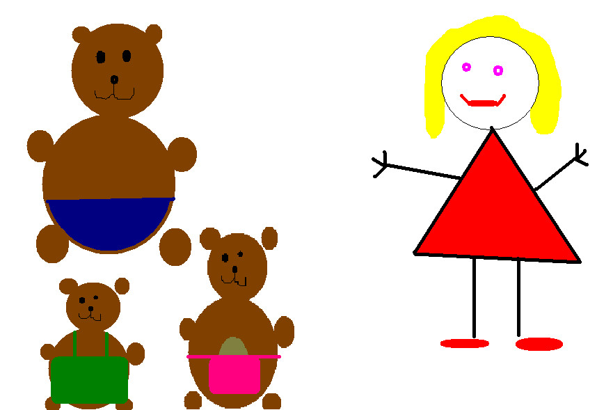 881x589 Goldilocks And The Three Bears By Blonde Mobile Nz