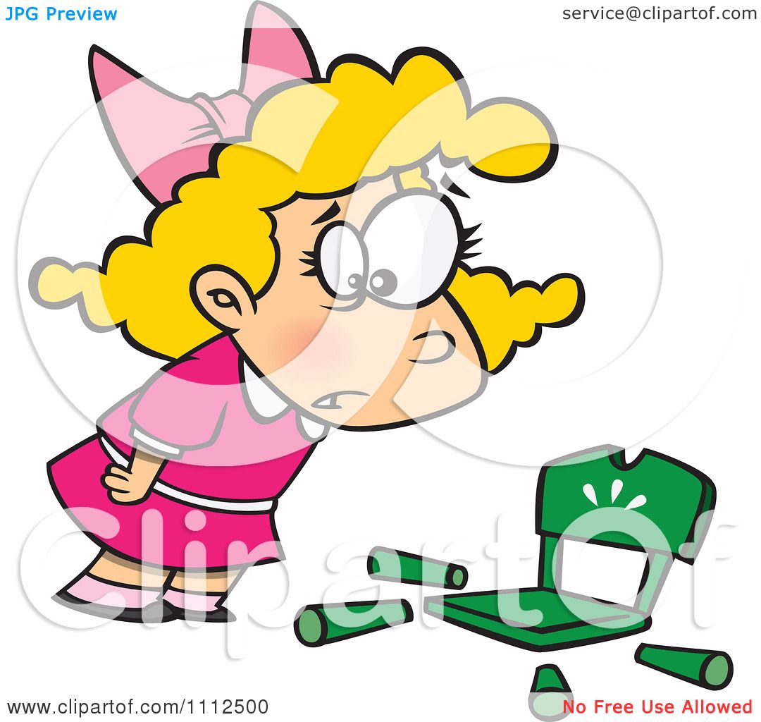 1080x1024 Clipart Girl Goldilocks With A Broken Chair