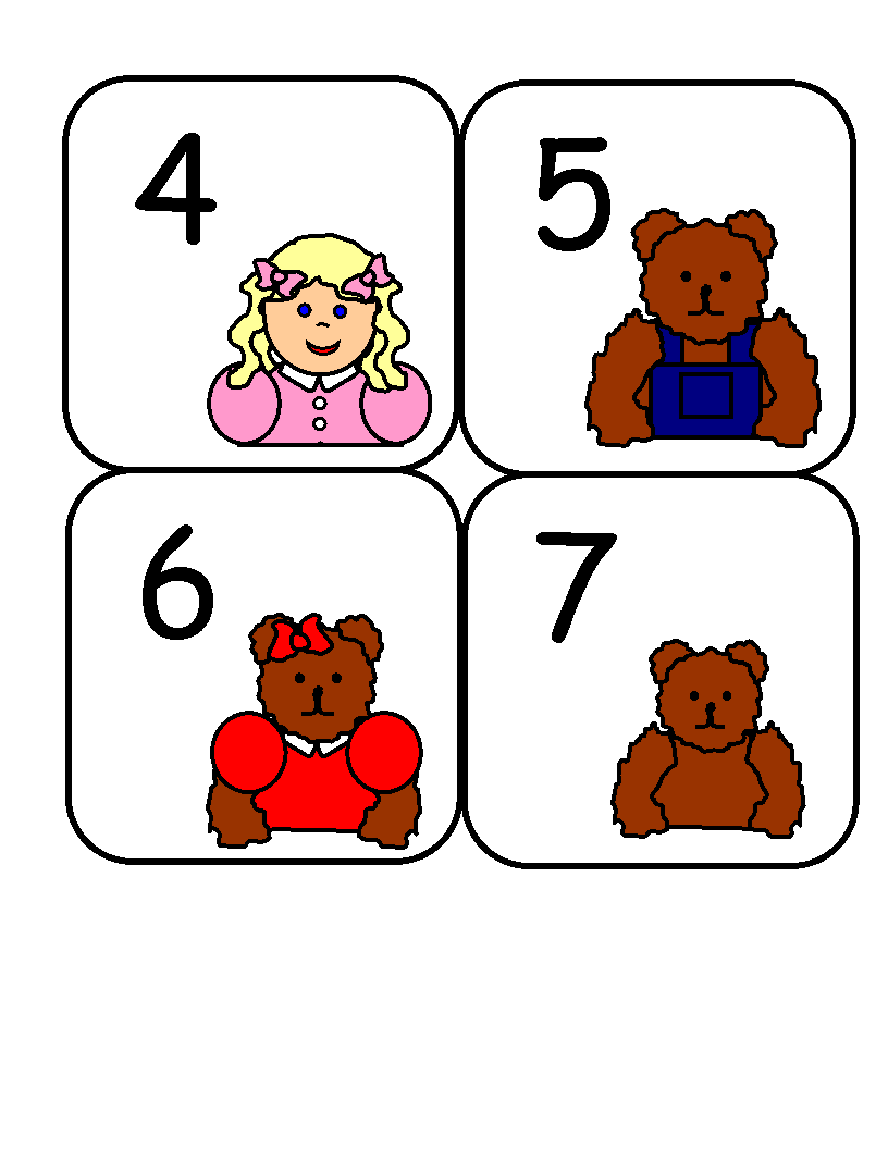 816x1056 Goldilocks Clip Art