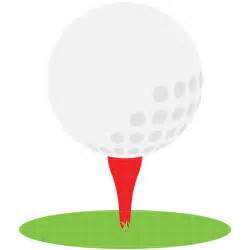 250x250 Golf Ball On Tee Clip Art
