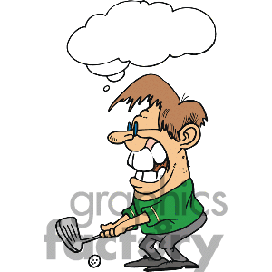 300x300 Funny Golf Clip Art Clipartlook