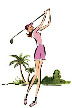 235x352 Lady Golfer Clip Art Download Free Golf Clipart Graphics Golf