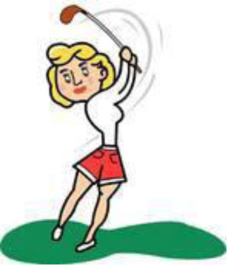 326x380 Golf Course Clipart Women S Pencil And In Color Clip Art Free