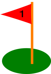 207x300 Golf Course Flag Clip Art
