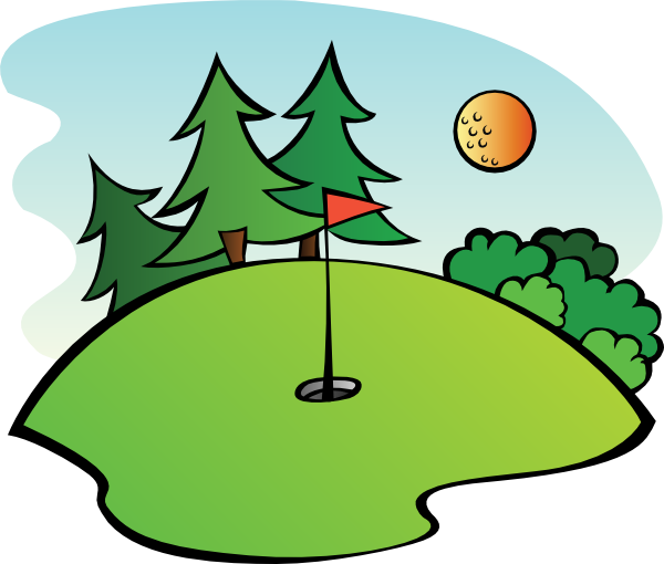 600x510 Golf Course Clip Art Clipart Panda