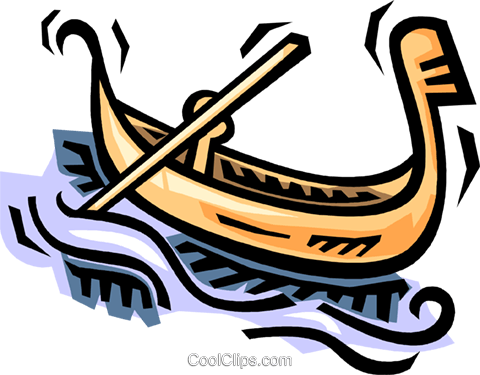 480x375 Gondola Royalty Free Vector Clip Art Illustration Vc064490