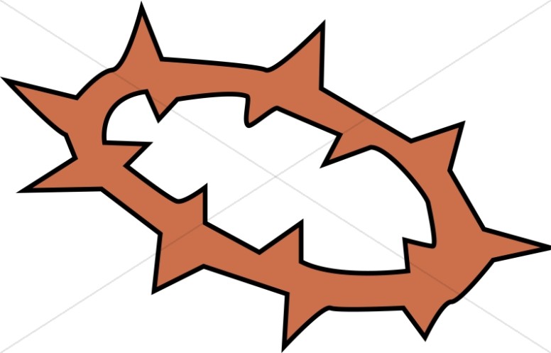 776x497 Bold Crown Of Thorns Good Friday Clipart