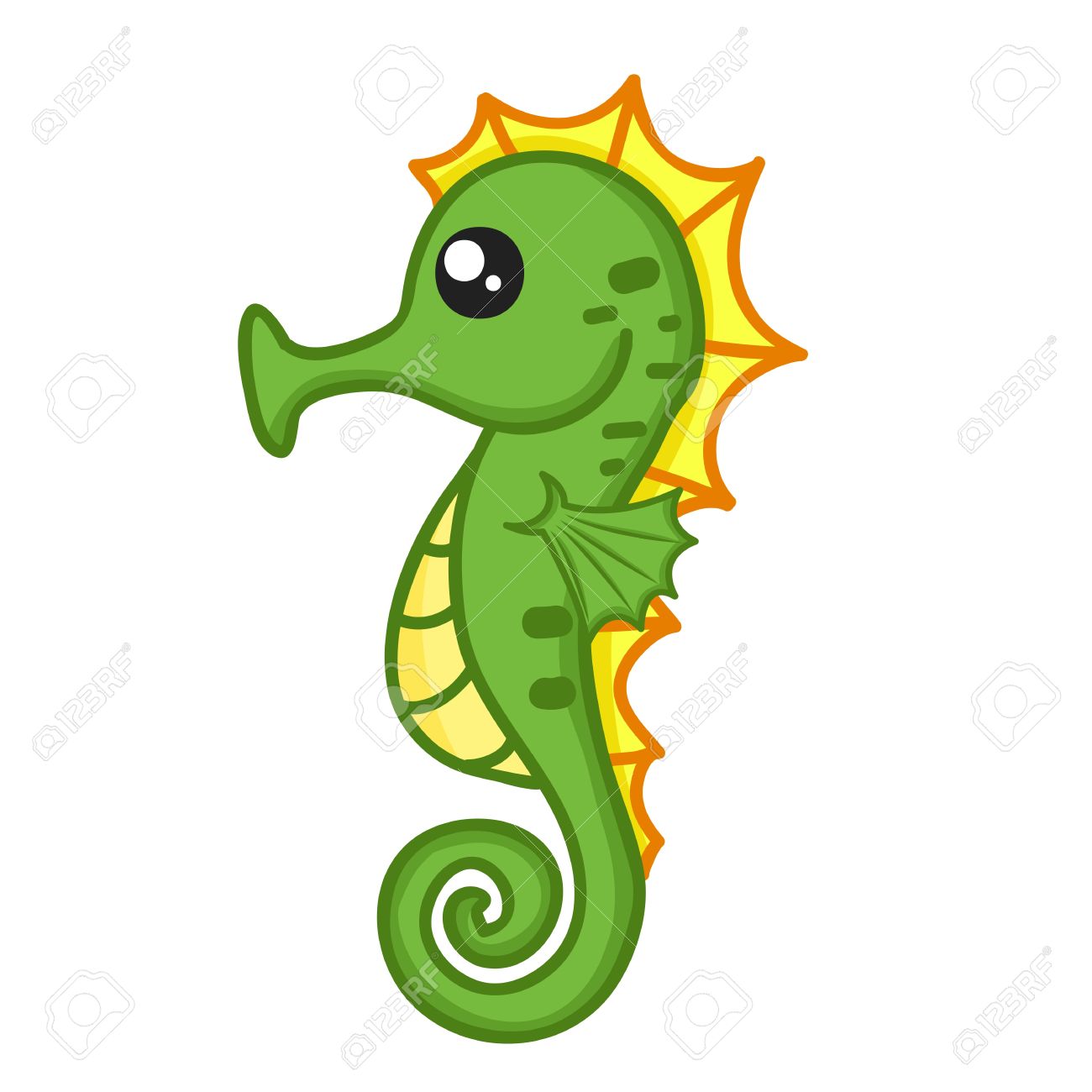 1300x1300 Jelly Clipart Seahorse