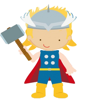 288x345 Thor Kid Clip Art Png