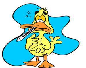 299x238 Goose Clipart Sick