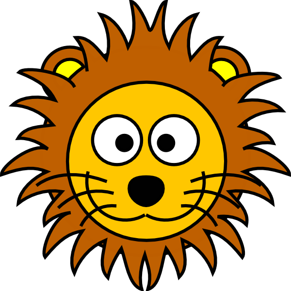 600x600 Lions Face Clipart Amp Lions Face Clip Art Images