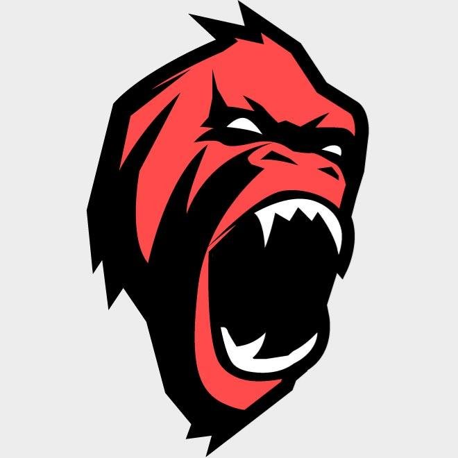 660x660 Free Gorilla Mascot Vector Clip Art.ai Psd Files, Vectors