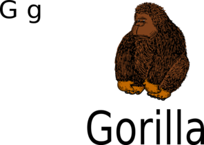 296x210 Gorilla Clip Art