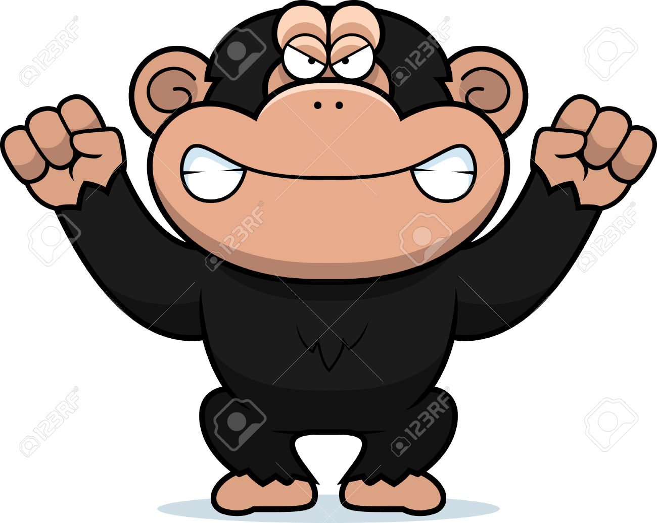 1300x1036 Top 91 Chimpanzee Clip Art