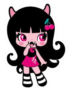 Goth Girl Clipart at GetDrawings | Free download