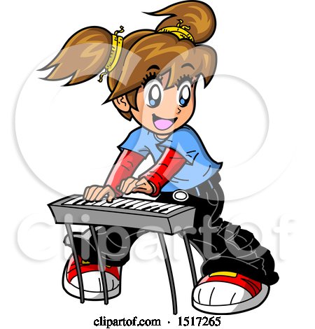 450x470 Royalty Free Music Illustrations By Clip Art Mascots Page 1