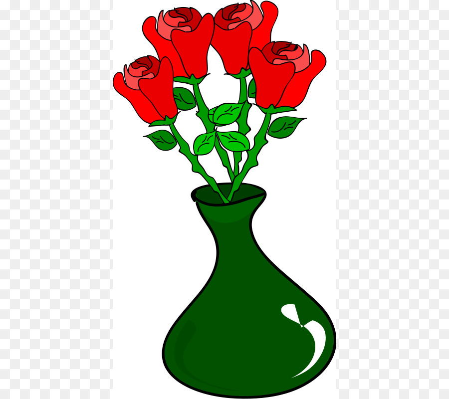 900x800 Vase Of Flowers Clip Art